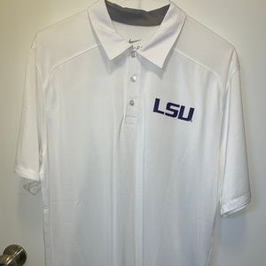 Nike LSU Dri-Fit Short-Sleeved Shirt